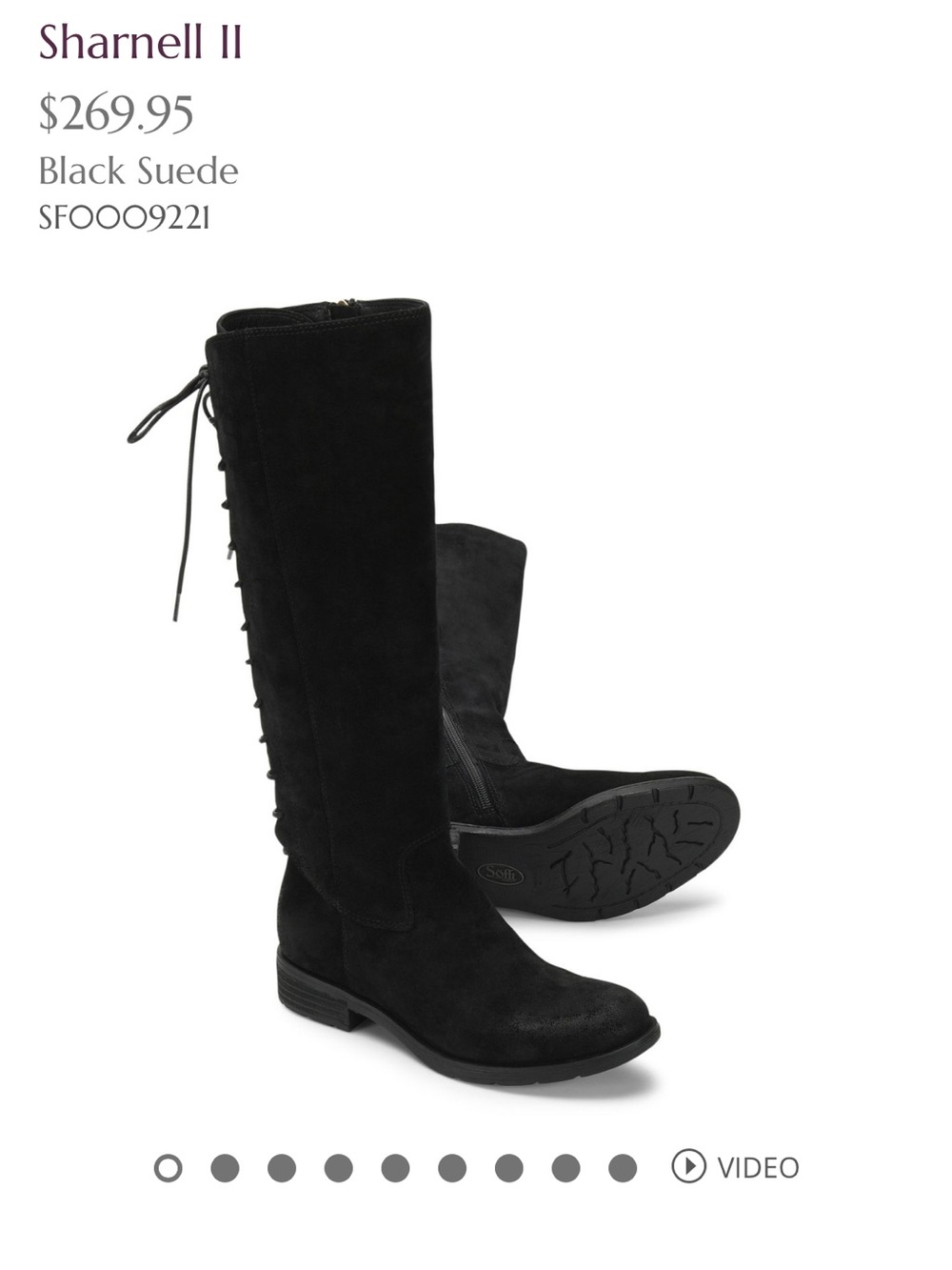 Black Suede Over-the-Knee Boots